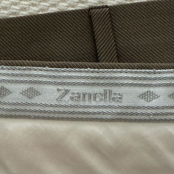 Zanella Handcrafted  Satorial  Mens Trousers in Brown. Size 36. Made in Italy. - Picture 5 of 9